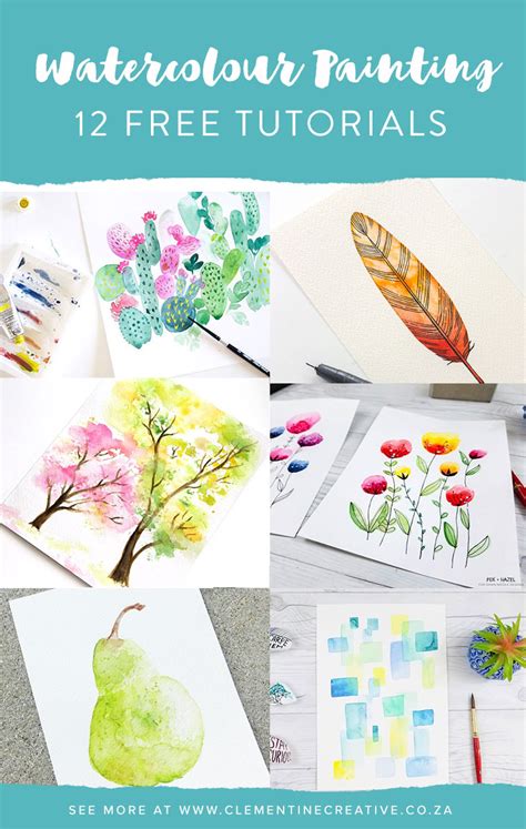 watercolor tutorial|free watercolor tutorials for beginners.